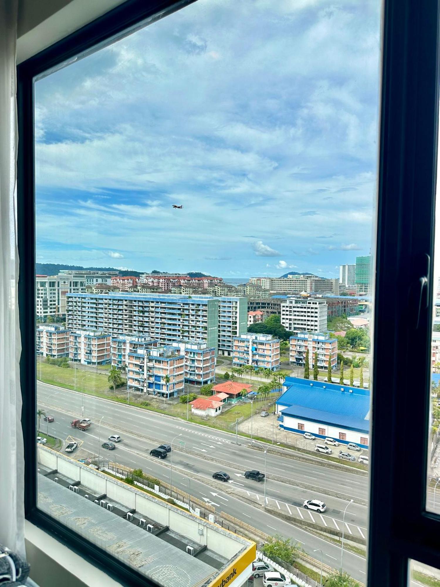 Cozy Living Sky Apartment Kota Kinabalu Exteriör bild